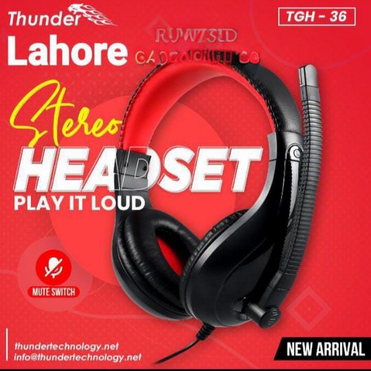 Thunder gaming headphone TGH 36 Thunder gaming headphone TGH 36